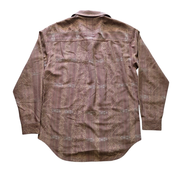 Vintage Tommy Bahama Men's Y2K Silk Oversized Tropical Button-Down Shirt S - Picture 2 of 8